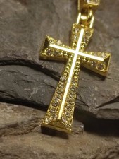 Collana in oro fede religione