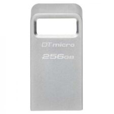 256GB Kingston Tecnologia DataTraveler Micro USB3.2 Tipo-A Flash Drive - Argento