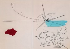 MATHIEU (Georges)]. 20 lettres