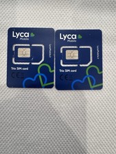 2x sim lycamobile Già Tutto