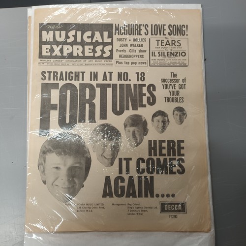 Various 1965 nme magazine - various,