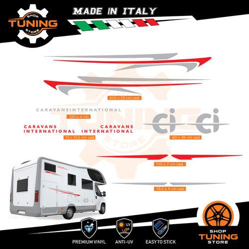 Kit adesivi camper - kit,