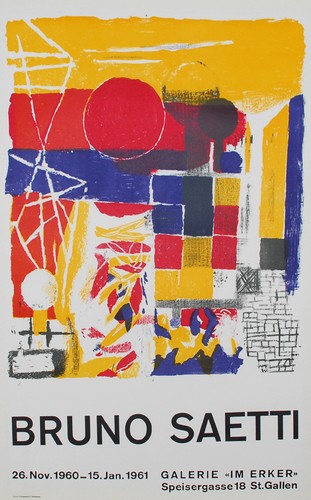 Bruno saetti litografia - bruno,