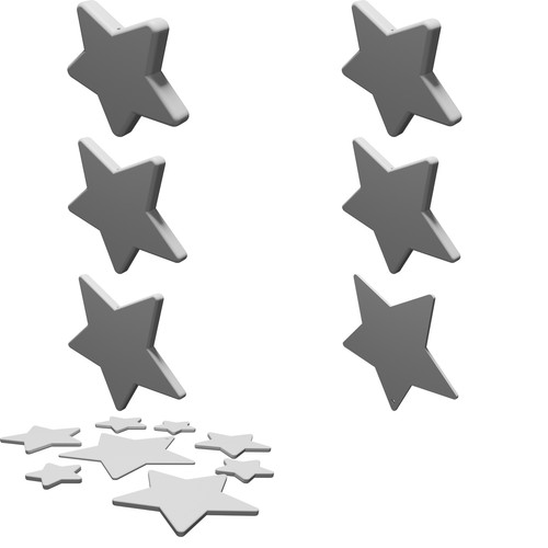 Set stelle pendenti per - stelle,