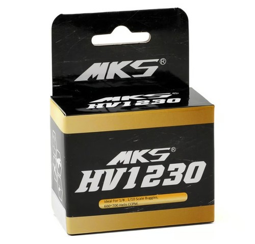 Mks servos hv1230 - servos, titanium