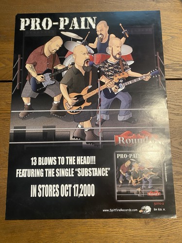 Pro pain raro poster promo - pain,