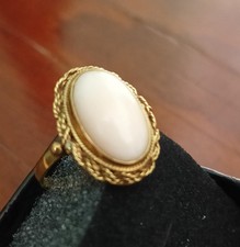 Anello In Oro Giallo 750 Con