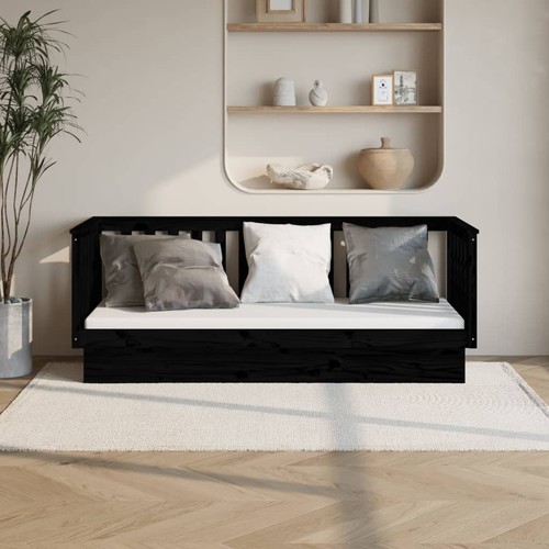 Vidaxl dormeuse nera 75x190 - dormeuse,