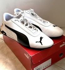 SCARPE PUMA WHITE-LOGO FERRARI