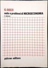 Giancarlo Gozzi, Note e problemi di Microeconomia, Ed. Pàtron, 1987