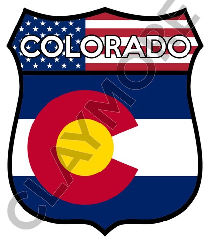 Adesivo auto colorado usa - colorado,