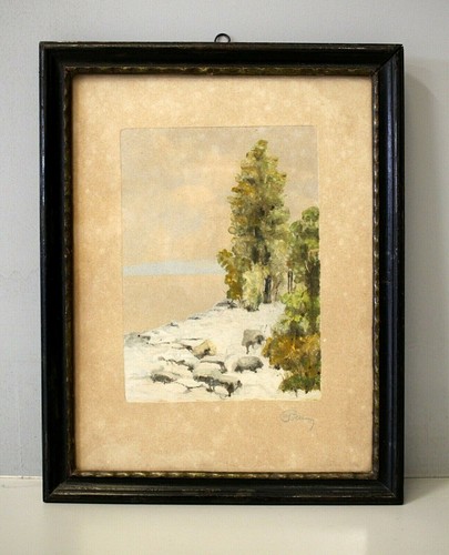Antico quadro litografia - antico,