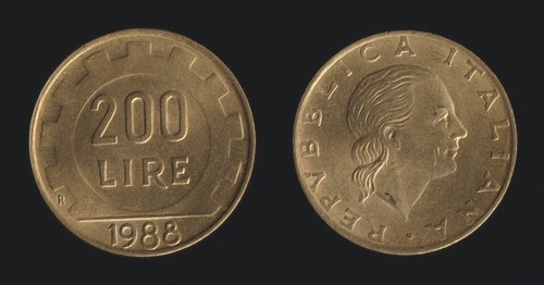 200 lire 1988 lavoro italia - 200,