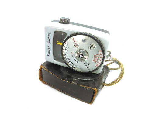 Misuratore luce vintage sunset - vintage,