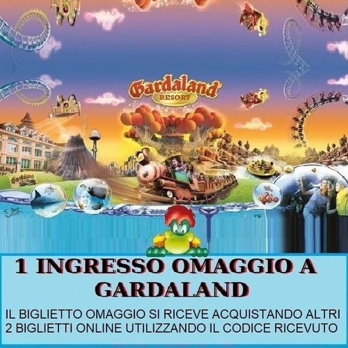 Gardaland buono sconto 3x2 - gardaland,