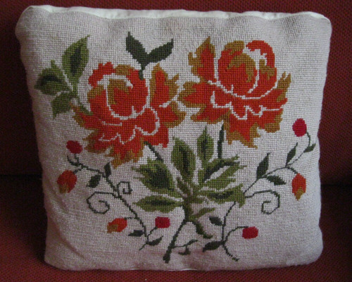 Cuscino arazzo fatto mano - cuscino,