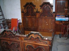 ANTICO LETTO MATRIMONIALE IN