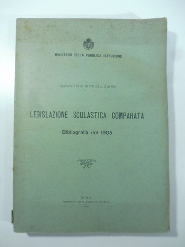 Legislazione scolastica