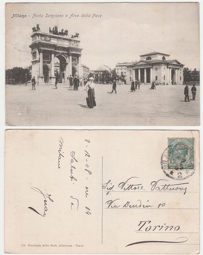 Milano porta sempione e - -,