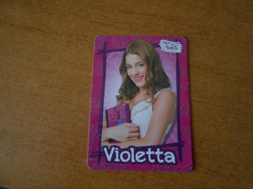 Figurina card violetta ed - -,