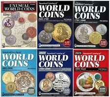 2019 CATALOGHI MONDIALI MONETE WORLD COINS PDF DAL 1600 AL 2019 - 6 Volumi
