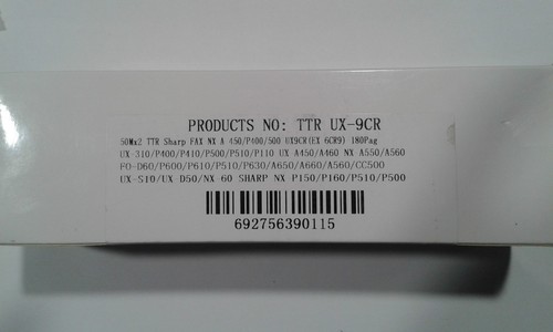 Nastro ttr fax - nastro, sharp