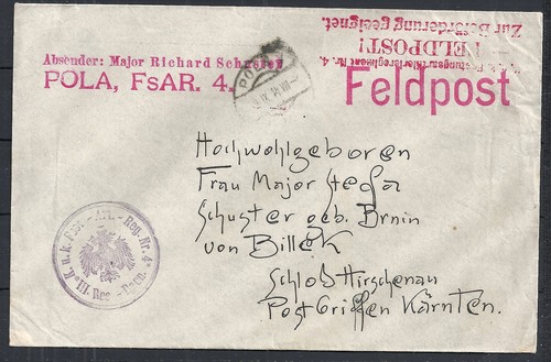 Austria 1914 copertina - austria, posta