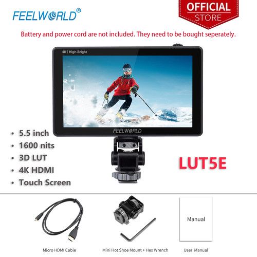 Feelworld lut5e fotocamera - lut5e,