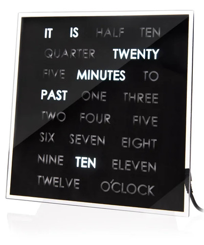 Orologio design led clock - orologio,