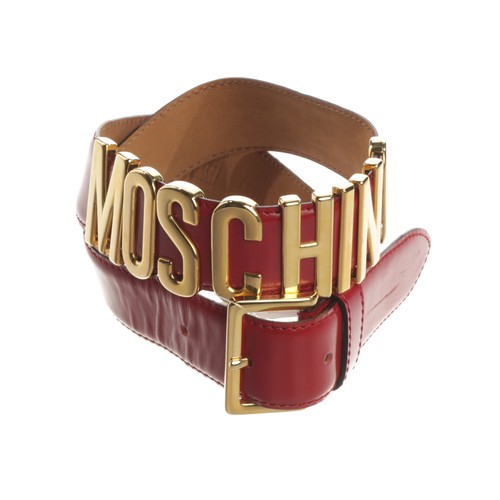 Cintura moschino rossa - moschino,