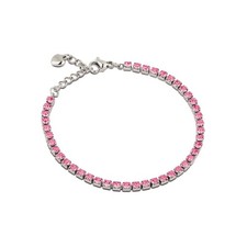Bracciale Tennis Acciaio Donna