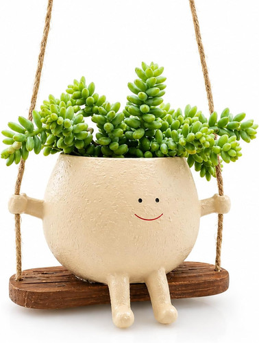 Vaso fiori con faccia - da,