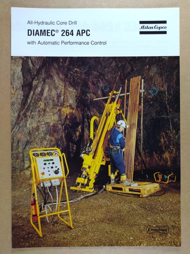 Atlas copco diamec 264 - 264, apc