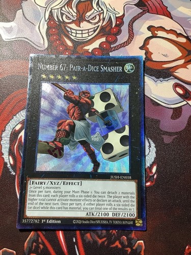 Yugioh numero 67 - 1x,