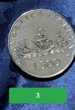  500 LIRE Argento CARAVELLE. 