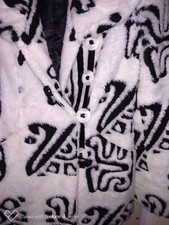 Giacca donna pellicciotto pellicia sintetica  cappotto bicolore 