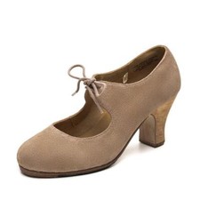 Scarpe da ballo chelsea stringate donna tacco medio alto 6 cm scarpe flamenco pompa