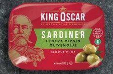 King oscar sardiner - king,