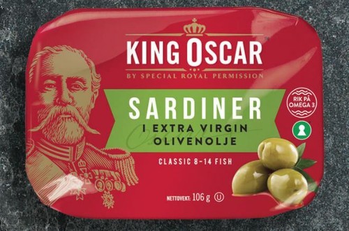 King oscar sardiner - oscar, (sardine)