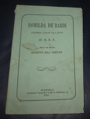 1874 dell orefice - dell'orefice, giuseppe