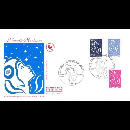 Fdc marianne des - fdc,