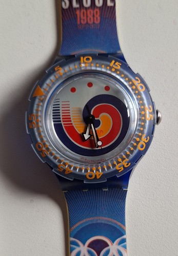 Swatch scuba seoul 1988 - swatch,