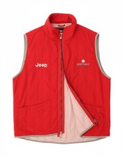 Gilet imbottito uomo MURPHY & NYE UK 42 XL rosso poliestere BY06