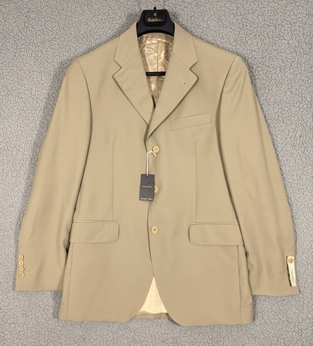 Paoloni men beige wool - paoloni, men's