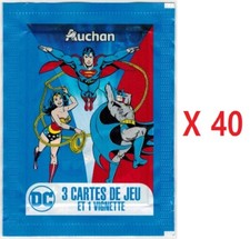 Auchan DC Comics Lot 40 Card
