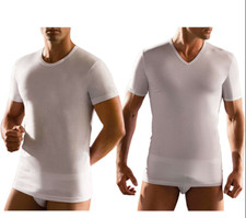 6 T-SHIRT MAGLIETTE INTIME UOMO MANICHE CORTE SPEEDY LINE IN COTONE