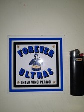Adesivo ultras Inter Forever FUI primo del gruppo, originale vintage