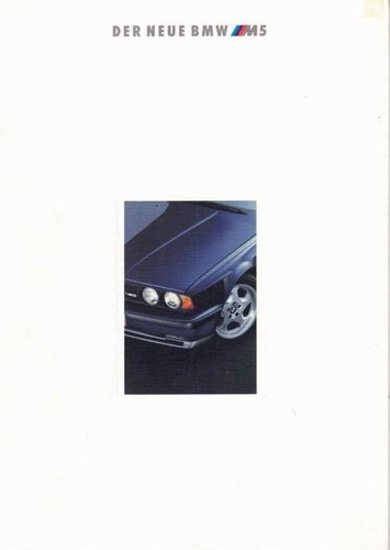 Catalogue brochure bmw e34 - catalogue,