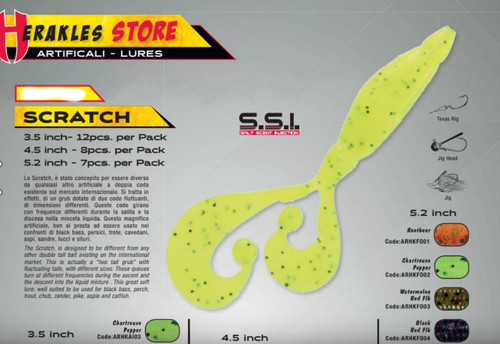 Gomme herakles scratch pesca - gomme,