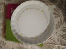 EGAN Tortiera Pirofila Campo Di Cuori Rossa 27cm  In Ceramica